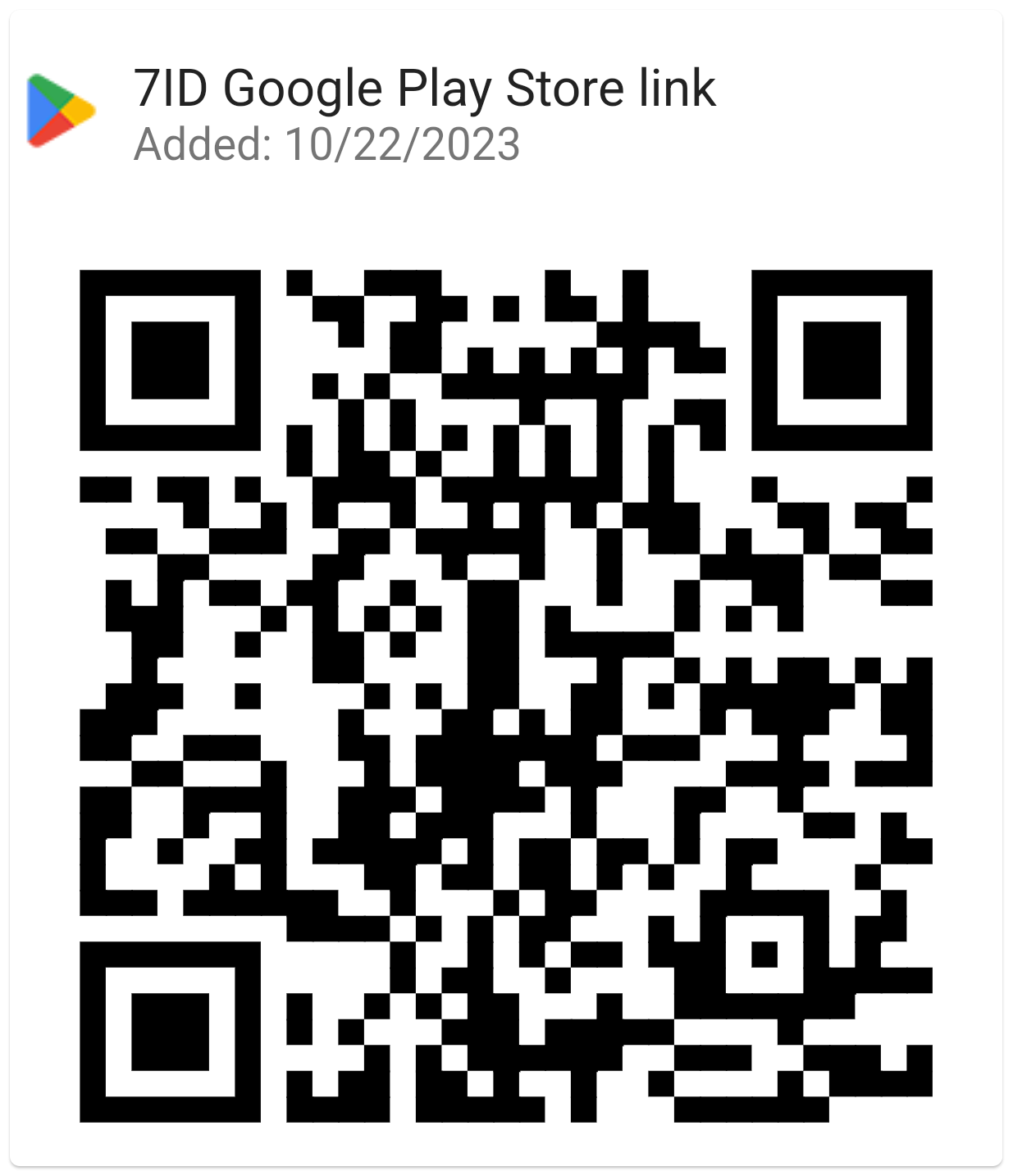 Google Play'ден 7ID жүктөп алыңыз