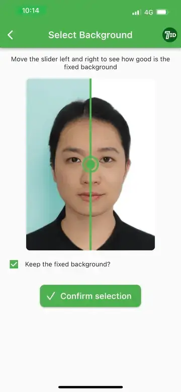 7ID: Hong Kong Passport Photo Background Editor