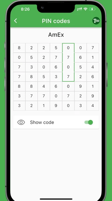 7ID: Një zgjidhje e dobishme për ruajtje të sigurt të PIN-it