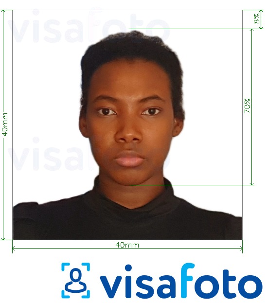 דוגמא לתמונה על קונגו (ברזוויל) דרכון 4x4 ס